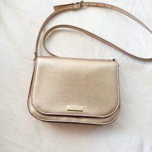 Kate Spade Rose Gold Crossbody Purse